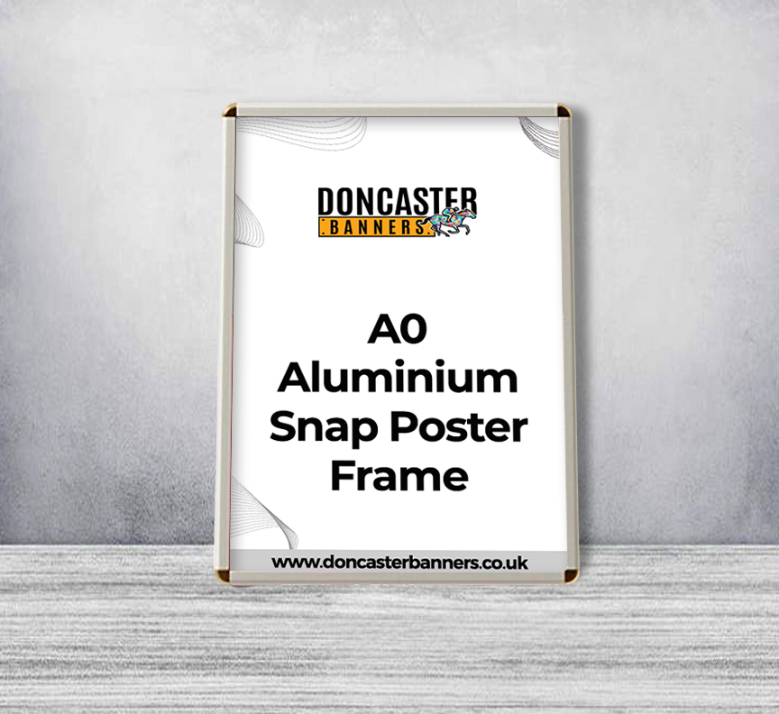 A0 Aluminium Snap Poster Frame (With Printed Poster)