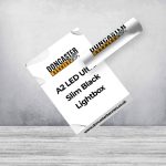 A2 LED Ultra Slim Black Lightbox Replacement Graphics