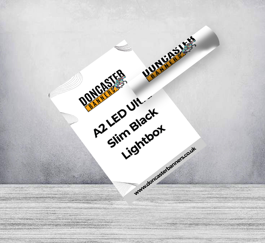 A2 LED Ultra Slim Black Lightbox Replacement Graphics
