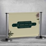 Cafe Barrier Banners
