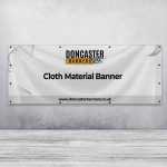 Cloth Material Banner