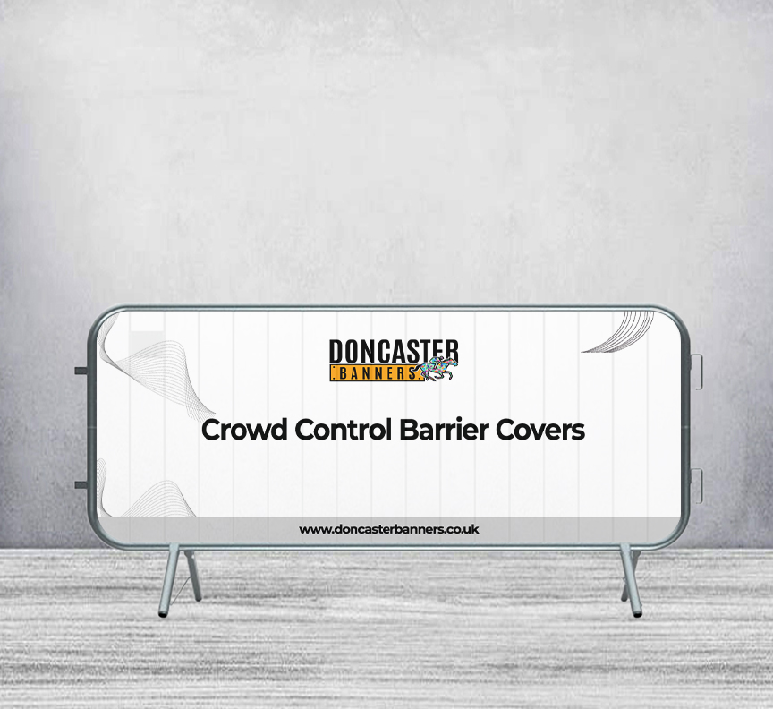 Crowd Control Barrier Covers