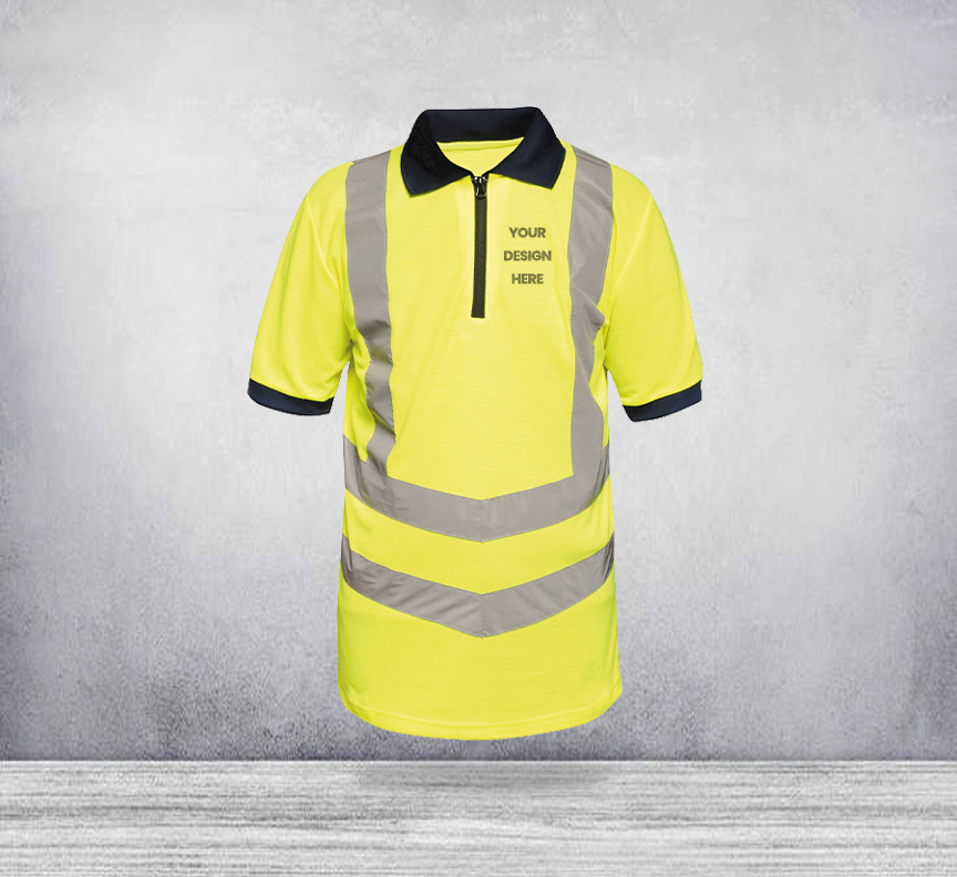 Custom Printed Hi Vis Polo
