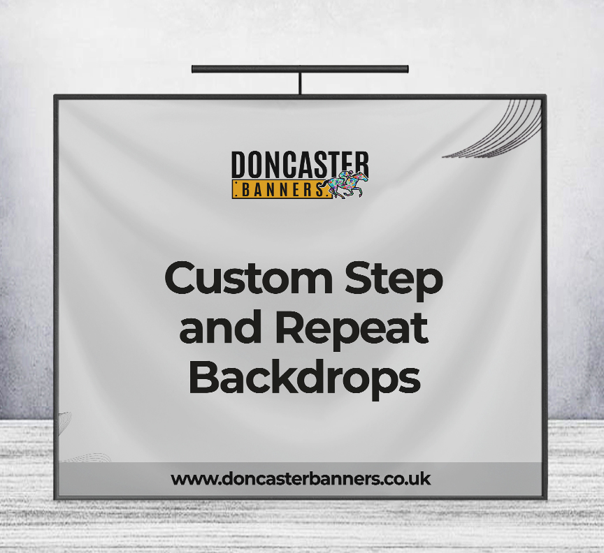 Custom Step and Repeat Backdrops