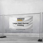 Large Mesh Banner Printing