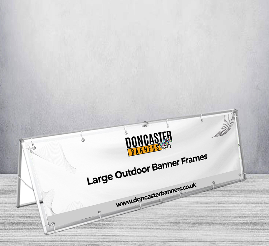 Large Outdoor Banner Frames