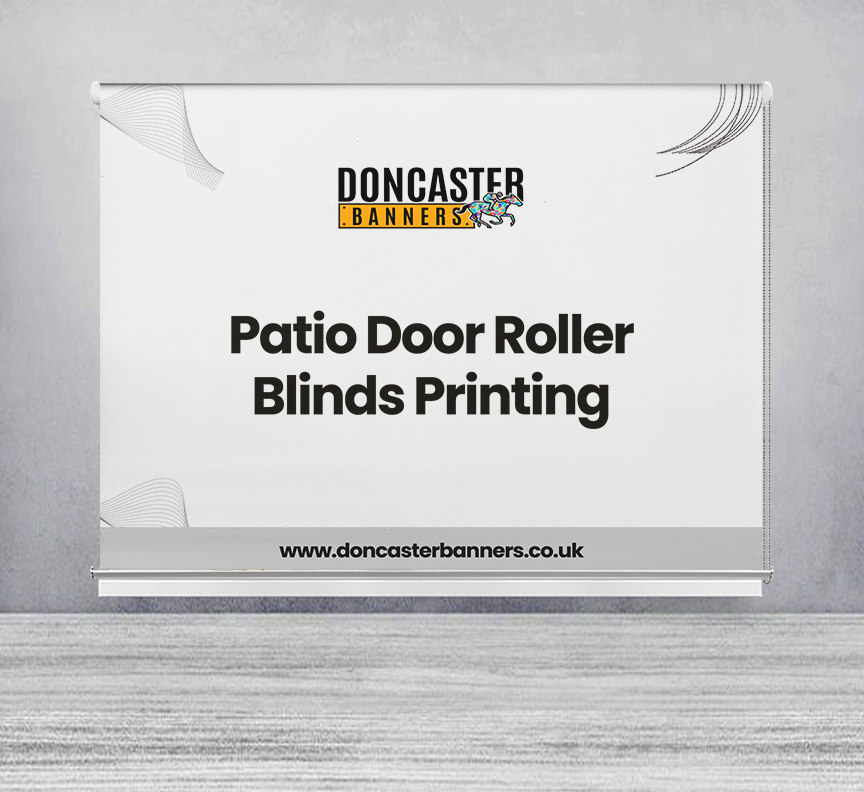 Patio Door Roller Blinds Printing