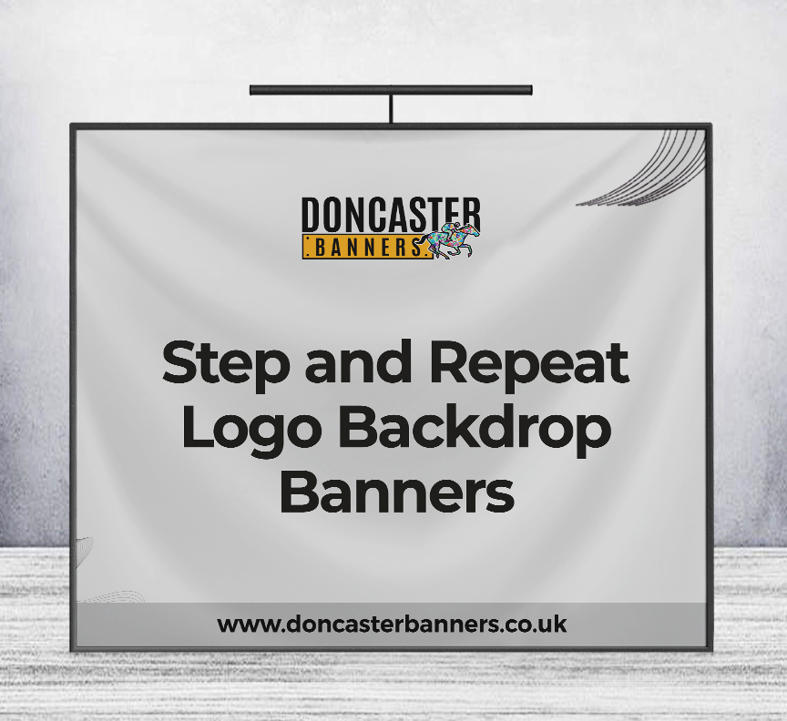 Step and Repeat Logo Backdrop Banners